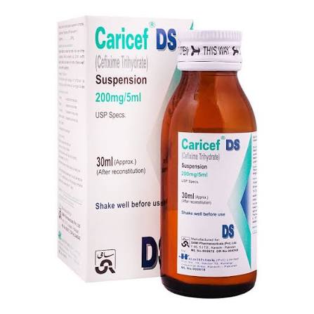 Caricef DS 30ml Suspension 200mg/5ml Hover Image