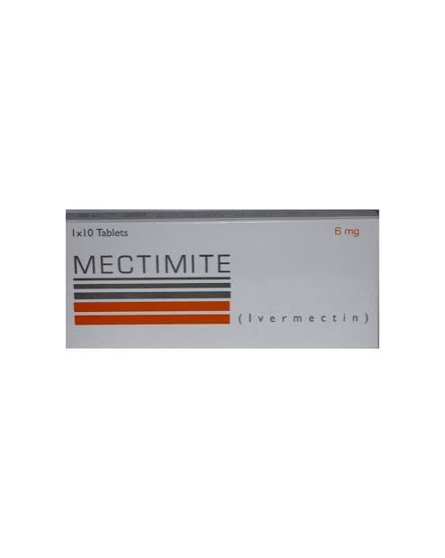 Mectimite Tablets 6mg (1 Box = 1 Strip)(1 Strip = 10 Tablets)