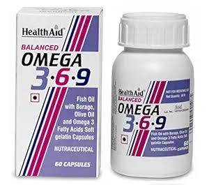 Healthaid Balanced Omega 3.6.9 Capsules (1 Bottle = 20 Tablets)