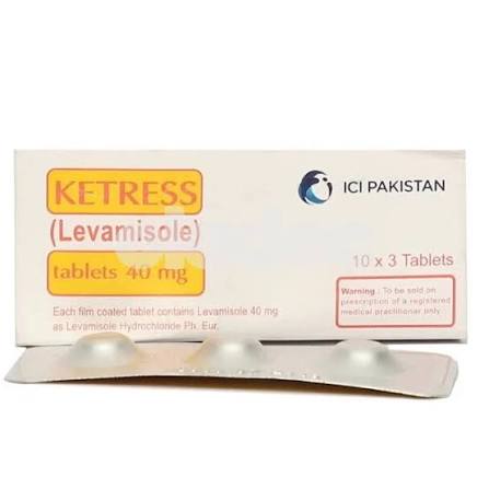 Ketress Tablets 40mg (1 Strip = 3 Tablets)30 S Hover Image