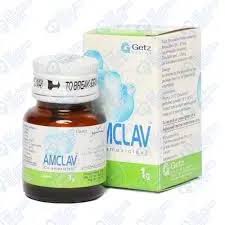 Amclav Tablets 1g (1 Bottle = 6 Tablets) Hover Image
