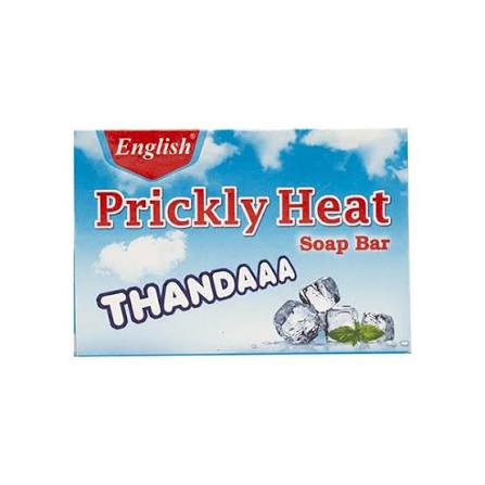 English Prickly Heat Thanda Soap Bar Hover Image