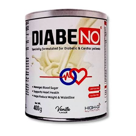 Diabeno Supplement Vanilla Powder Milk Tin 400g Hover Image