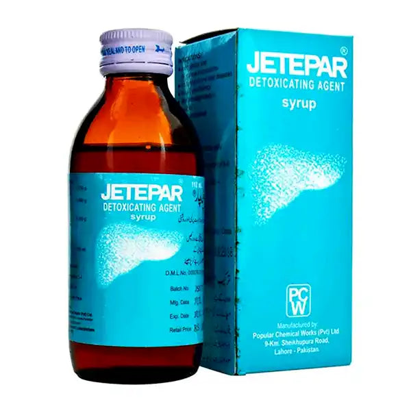 Jetepar Syrup 112ml Hover Image