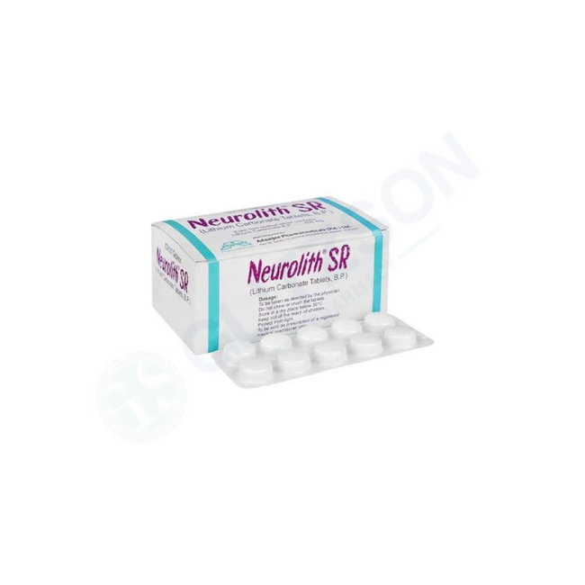 NEUROLITH SR 400MG(1BOX=10 STRIPS=10 TABLETS) Hover Image