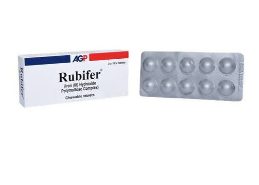 Rubifer Tablets (1 Strip = 10 Tablets)