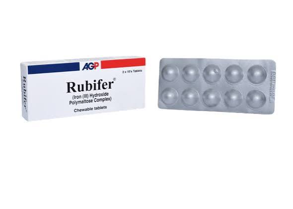 Rubifer Tablets (1 Strip = 10 Tablets) Hover Image