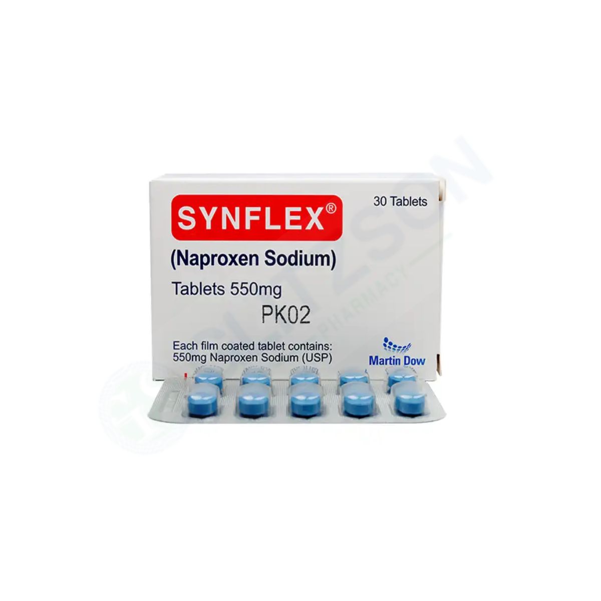 Synflex Tablets 550mg (1 Strip = 10 Tablets)