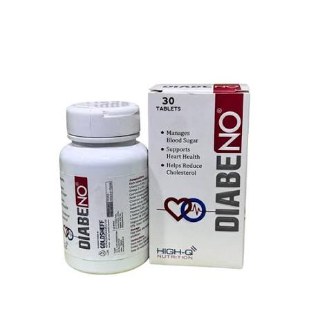 DiabeNo Tablets (1 Bottle = 30 Tablets) Hover Image