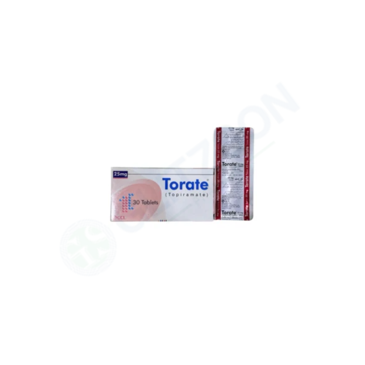 Torate 25mg Tablets 30tab