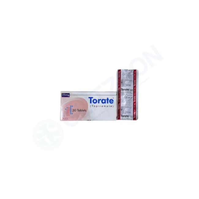 Torate 25mg Tablets 30tab Hover Image