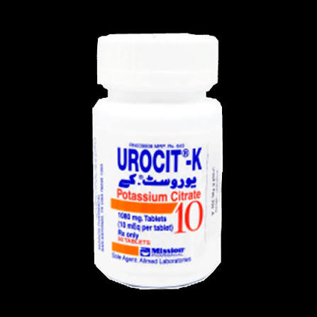 Urocit-K Tablets 1080mg (1 Bottle = 30 Tablets) Hover Image